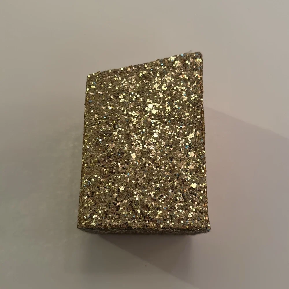 BH Cosmetics Gold Glitter Makeup Brush Holder